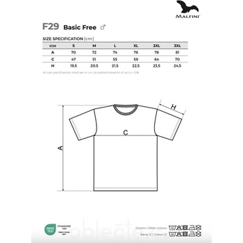 Malfini Basic Free kávová