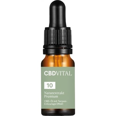 CBD Vital Prírodný Extract PREMIUM CBD Oil 10% 1000 mg 10 ml