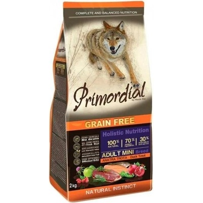 Primordial Grain Free Adult Mini pstruh a kachna 6 kg