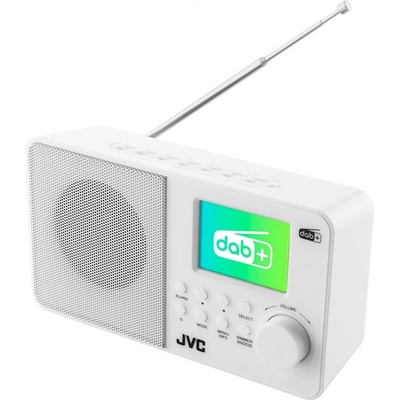 JVC RA-E611W-DAB bílý