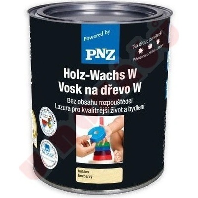 PNZ Vosk na dřevo W 10 l Antická bílá