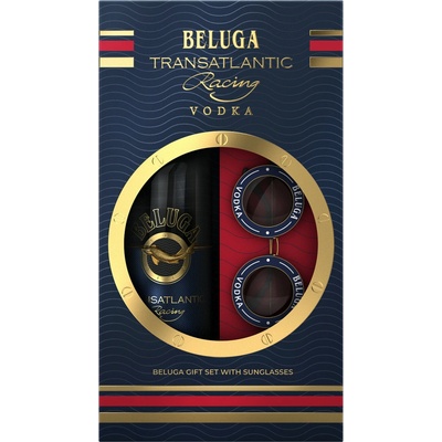 Beluga Transatlantic Racing Vodka 40% 0,7 l (darčekové balení okuliare)