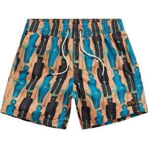 G-STAR Бански гащета G-Star Dirik Ao swimming shorts - Multicolor (Light Green Frost Figures 32)