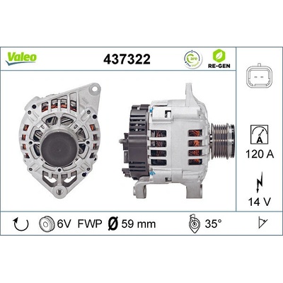 generátor VALEO 437322