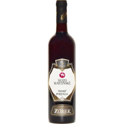 Vinařství Žůrek, Modrý Portugal Svatomartinské, jakostní, 2026, 0,75 l (holá láhev)