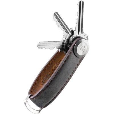 Kožená Orbitkey 2.0 navy s tan prošitím