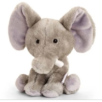 Keel Toys Плюшена играчка Keel Toys Pippins - Слончето Дъмбо, 14 cm (SF2489)