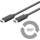 USB kabely Sandberg 136-09 USB-C samec - USB-C 3.1 samec Gen.2, 2m, černý