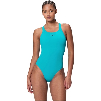 Speedo Дамски бански костюм Speedo Endurance+ Medalist Swimsuit Womens - Mayan Blue