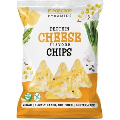 Popcrop Proteinové chipsy se sýrovo cibulovou příchutí 60 g