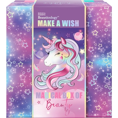 Baylis & Harding Beauticology Unicorn Candy sprchový gel 250 ml + Strawberry Candy pěna do koupele 250 ml + Unicorn Candy koupelová bomba 120 g + Strawberry Candy koupelová bomba 120 g