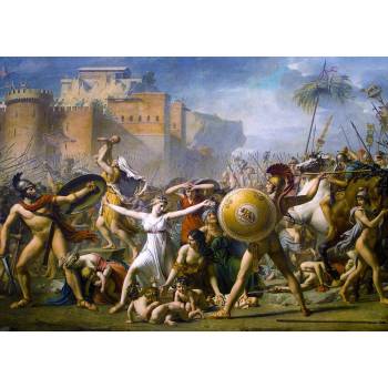 Image 1 of Enjoy - Puzzle David Jacques-Louis: The Intervention of the Sabine Women - 1 000 piese