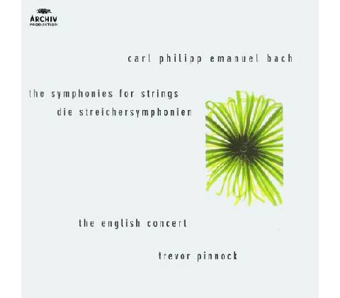 Bach C.P.E. - Symphonies For String CD