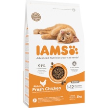 IAMS Advanced Nutrition Kitten Fresh Chicken 3 kg