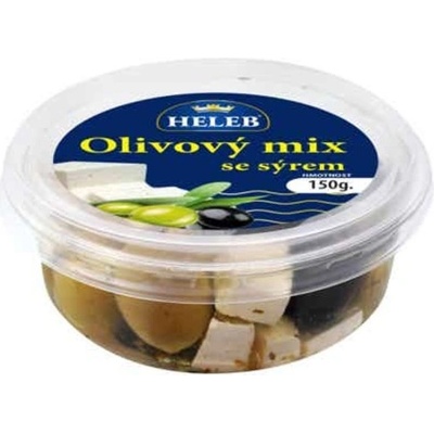 Heleb Olivový mix se sýrem 150 g