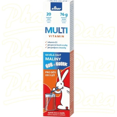 Vitar Kids Multivitamin eff.tbl.20