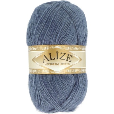 Alize Angora Gold 203 melírovaná jeans modrá