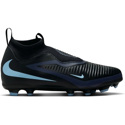 Nike Юношески футболни бутонки Nike Phantom 6 Academy High Juniors Firm Ground Football Boots - Black/Black