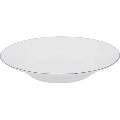 Tanier hlboký 23 cm s platinovým okrajom - Premium Platinum Line