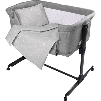 Lorelli Eva Бебешки спален комплект Мечо сив 5 части 20801145903