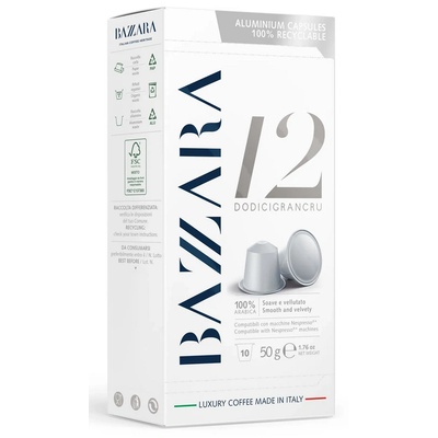 BAZZARA BAZZARA за Nespresso Dodicigrancru 10 капсули
