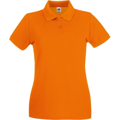 Fruit of the Loom Lady-Fit Premium Polo COT-16303023500 Oranžová