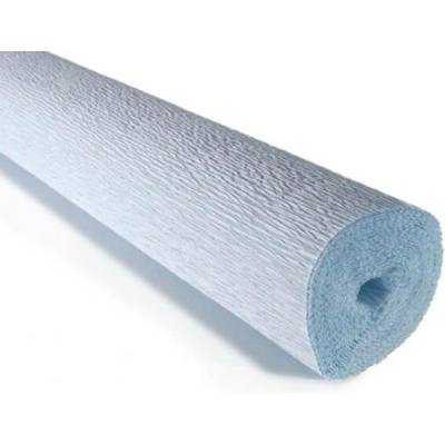 Italský krepový papír Cartotecnica Rossi 180g (50 x 250cm) - světle modrá 559