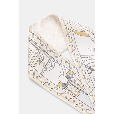 Tory Burch шалче от коприна Ribbon (184212)
