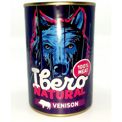 Ibero NATURAL Dog Adult venison 400 g