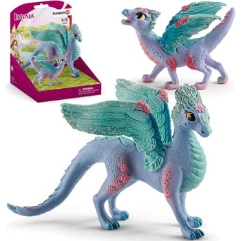 Schleich 70592 Bayala Blossom dragon mother and baby