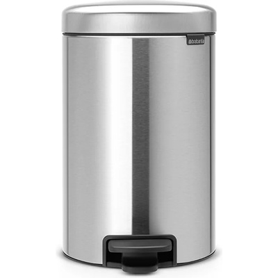 Brabantia Кош за смет с педал Brabantia NewIcon 12L, Matt Steel (649026)