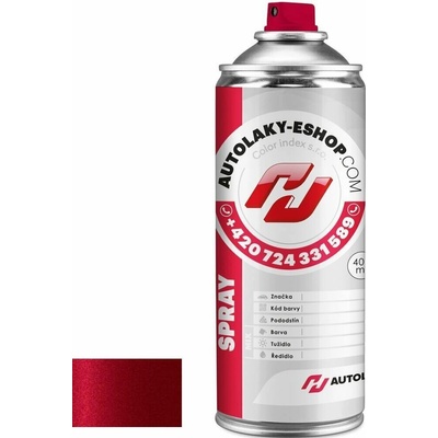 Marty's Autolak ve spreji Opel GD6 POWER ČERVENÁ 400ml