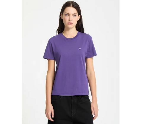 Volcom Solid Stone Emb Tee acai
