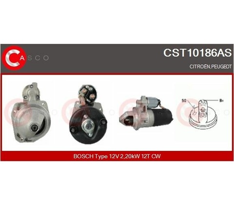 Startér CASCO CST10186AS