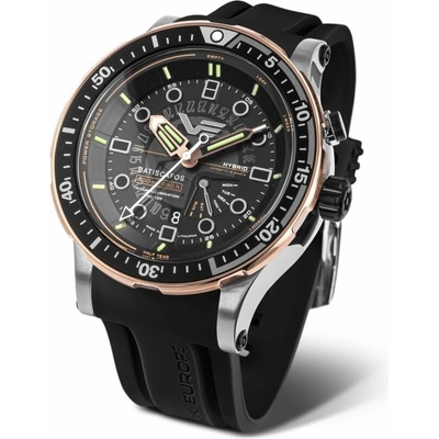Vostok Europe PX84/511E769 - Černý silikonový řemínek