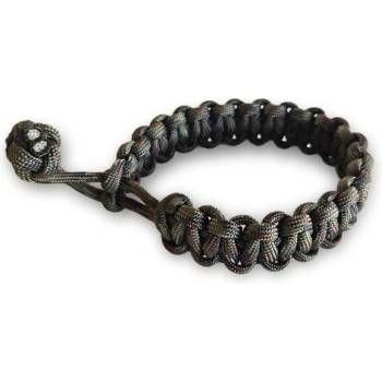 Image 1 of WARAGOD Паракорд гривна с регулируема закопчалка Ilmë, камуфлажно зелено (WAR0073027)