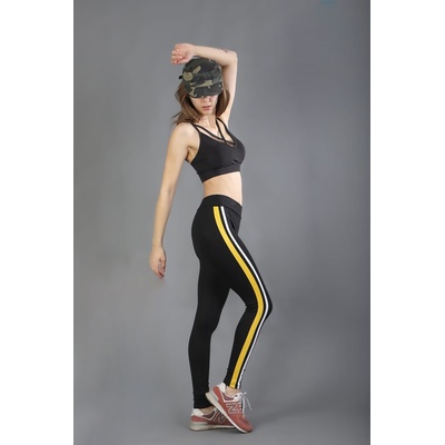 Base Дамски клин - Черен и жълт 9979274 (265717_Черно)