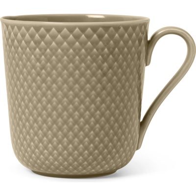 Lyngby Чаша халба Rhombe Earth 390 мл сивкавокафява (201843)