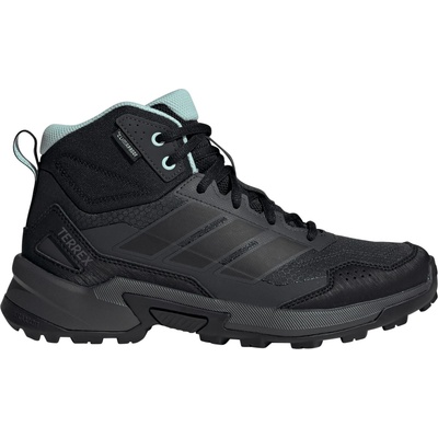 adidas Terrex Дамски туристически обувки adidas Terrex Women's Eastrail 3 Mid Clima Walking boots - Carbon / Core Black / Semi Flash Aqua - размер 42 (EU) (119-1114-0120)