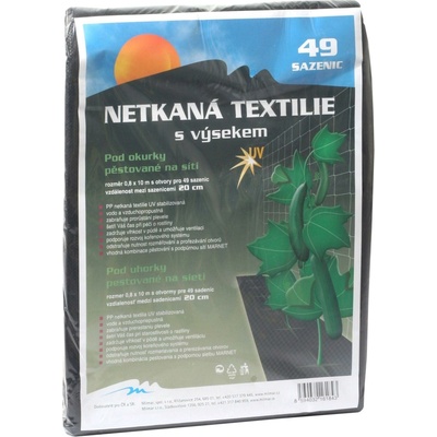 Neotex netkaná textília výsek čierny 45g uhorky 0,8 x 10 m
