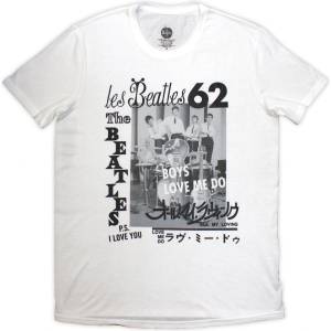 The Beatles 1962 White L Риза (BEATTEE618MW03)
