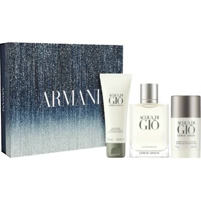 Giorgio Armani ACQUA DI GIO комплект 3 части за мъже 100 мл - EDT