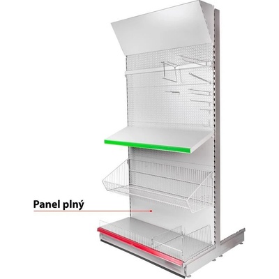 Strend Pro Panelové regály H06 950x300x0,6 mm plný *M* ST2212415