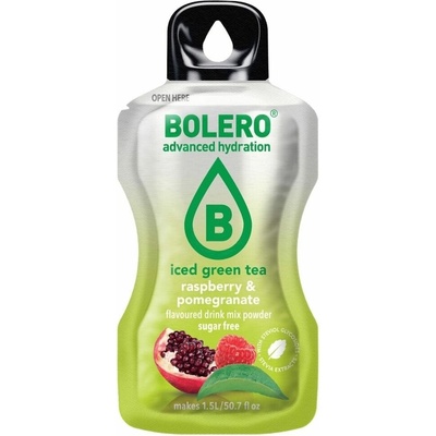 Bolero Ice Tea ice green tea raspberry pomegran 8 g