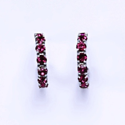 Čištín s krystaly Swarovski Fuchsia NŠ 1340