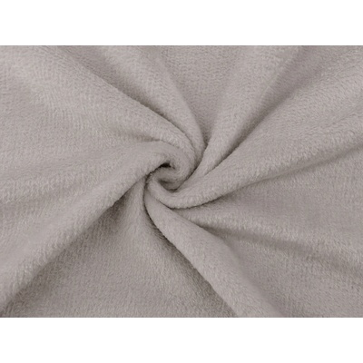 Wellsoft minky oboustranný / flanel samet fleece Varianta: 9 (6) šedá nejsvětlejší, Balení: 1 m