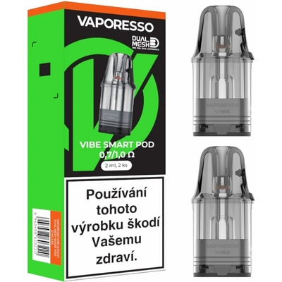 Vaporesso VIBE Smart Pod 2 ml cartridge 1,0ohm 2ks