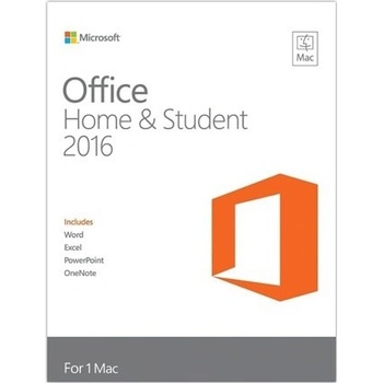 Microsoft OFFICE MAC 2016 HOME STUDENT 2016 ENG P2 (PRO DOMÁCNOSTI)