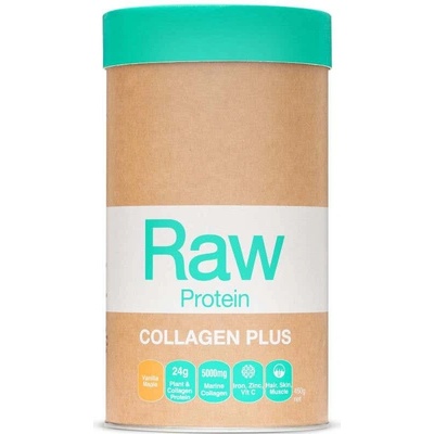 Amazonia Raw Protein Collagen Plus vanilka s javorovým sirupom 450 g
