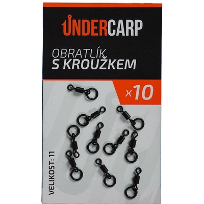 UnderCarp Obratlík s krúžkom Veľ. 11 10 ks